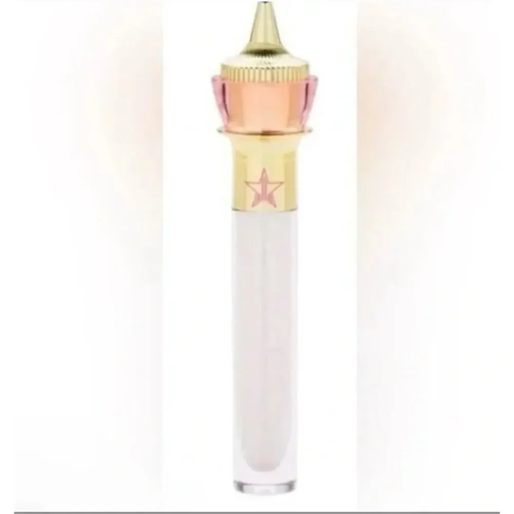 Jeffree Star The Gloss Sky High Sheer Silver Metallic White Lip Gloss New In Box